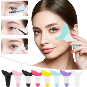 شابلون سیلیکونی خط چشم و ریمل